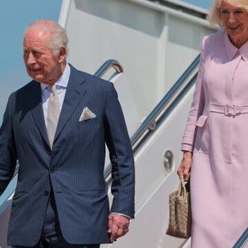 King Charles III And Queen Camilla Begin State Visit To The United States Of America Britain’s King Charles Arrives In US For State Visit