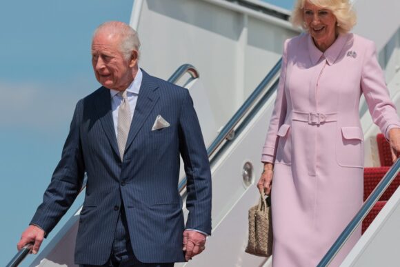 Britain’s King Charles Arrives In US For State Visit