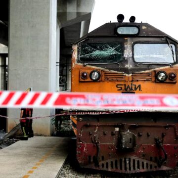 1778933301321 Thailand Train Collision Sparks Bus Fire, Injures Dozens