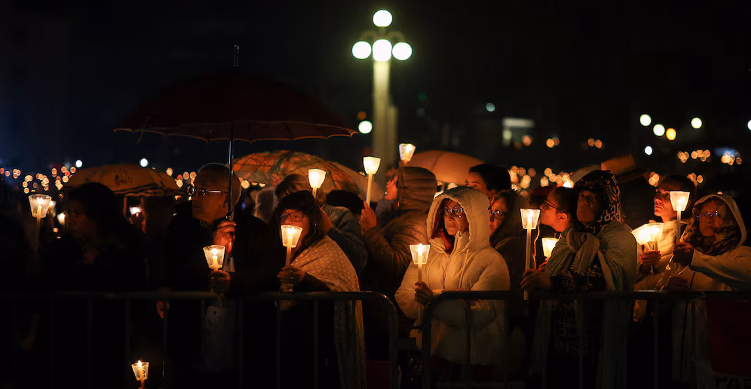 250,000 Pilgrims Attend Mass Of The Blessing Of The Candles In Portugal
