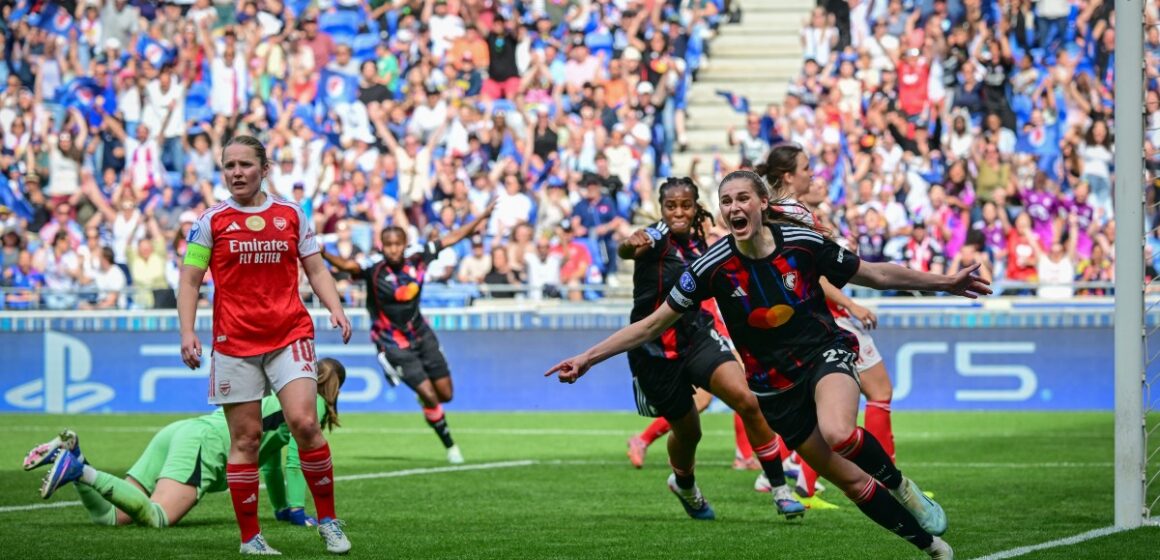 FBL-EUR-C1-WOMEN-LYONNES-ARSENAL Lyon Defeat Arsenal 3-1 To Reach Women’s Champions League Final