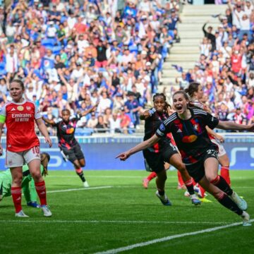 Lyon Defeat Arsenal 3-1 To Reach Women’s Champions League Final