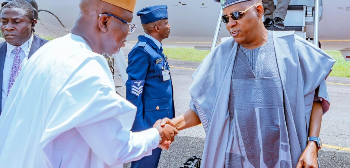 FB_IMG_1778530854786 Shettima Celebrates Fasoranti At His Centenary Birthday In Akure