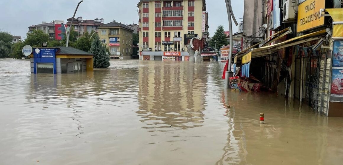 Floods Hit Turkey’s North Region After Heavy Rain