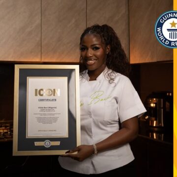 Hilda Baci Honoured As Guinness World Records Icon