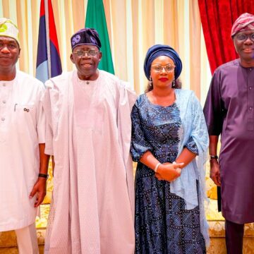 Sanwo-Olu Unveils Hamzat, Sonayon-James As APC Lagos Governorship Candidates