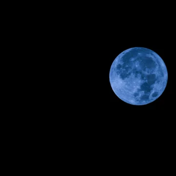 Rare Celestial Double Treat: Blue Moon Aligns With Year’s Smallest Full Moon