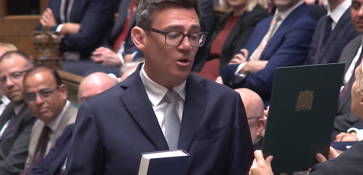 Andy Burnham Sworn In As MP Amid UK Leadership Speculation