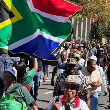 Anti-Migrant Protesters March Despite Ramaphosa Warning