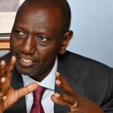 William Ruto Kenya’s Ruto Defends U.S. Ebola Centre Amidst Protests