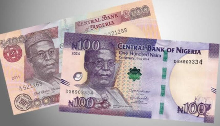 CBN Says Standard, Commemorative ₦100 Notes Still Valid