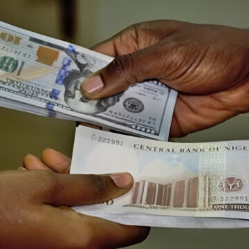 Naira Gains N5.54 At Official Market  